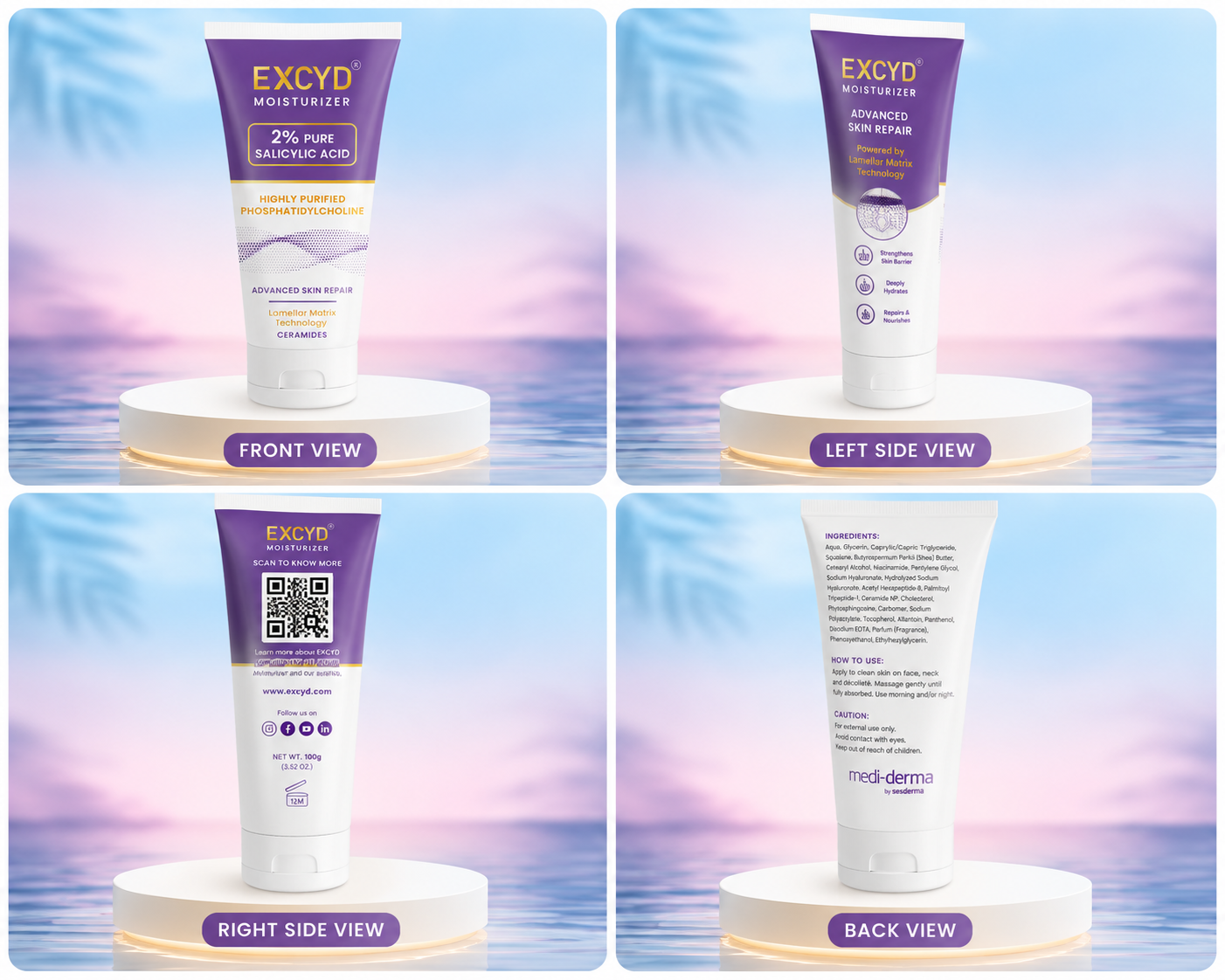 EXCYD Moisturizer – 2% Pure Salicylic Acid
