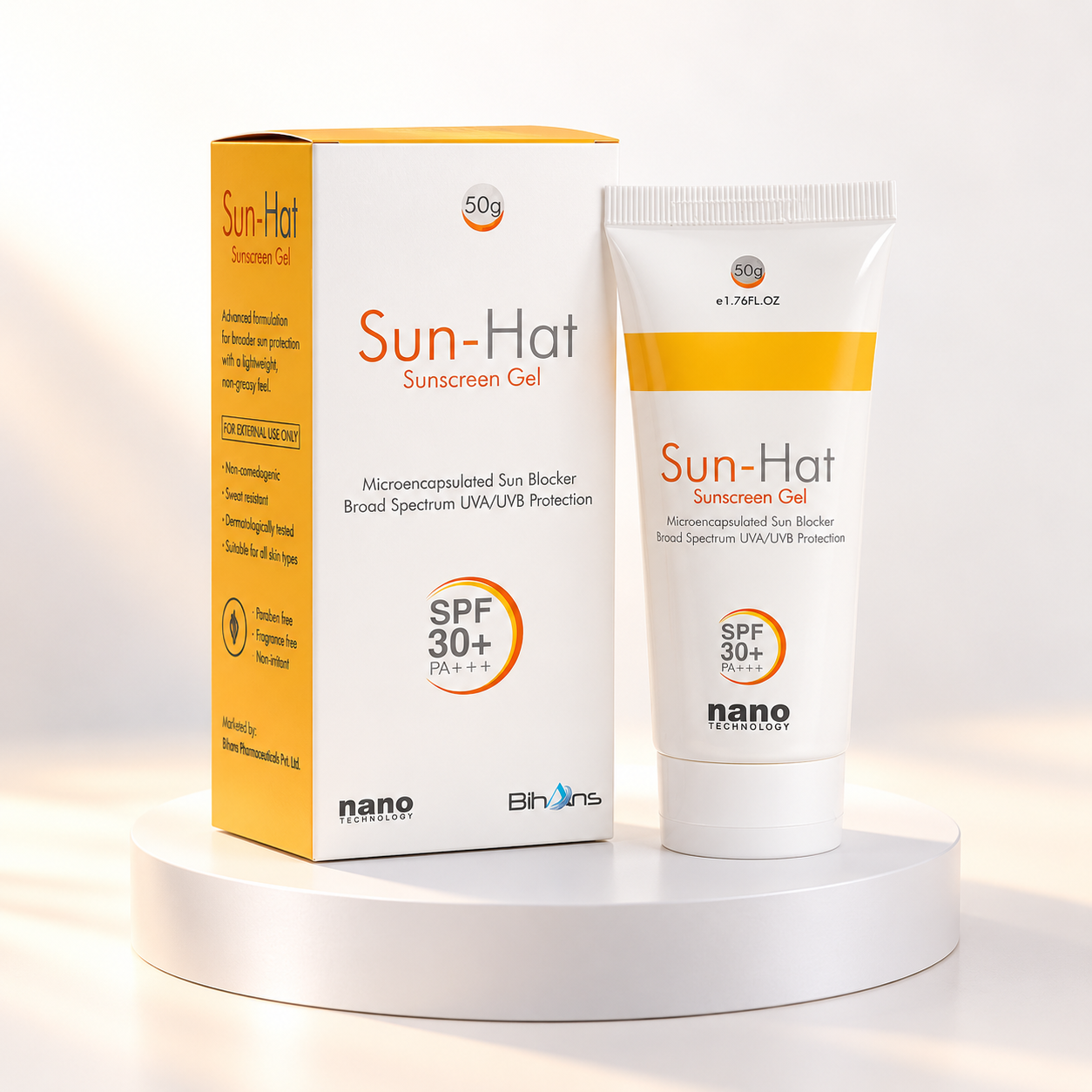 Bihans Sunhat Sunscreen Gel SPF 30+ PA+++