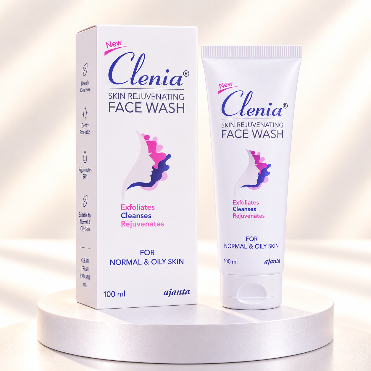 Clenia Skin Rejuvenating Face Wash