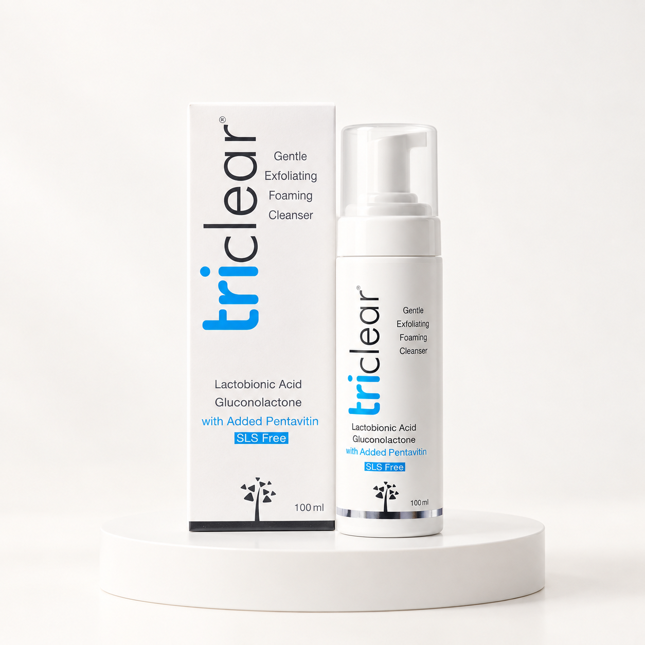 Triclear Gentle Foaming Cleanser