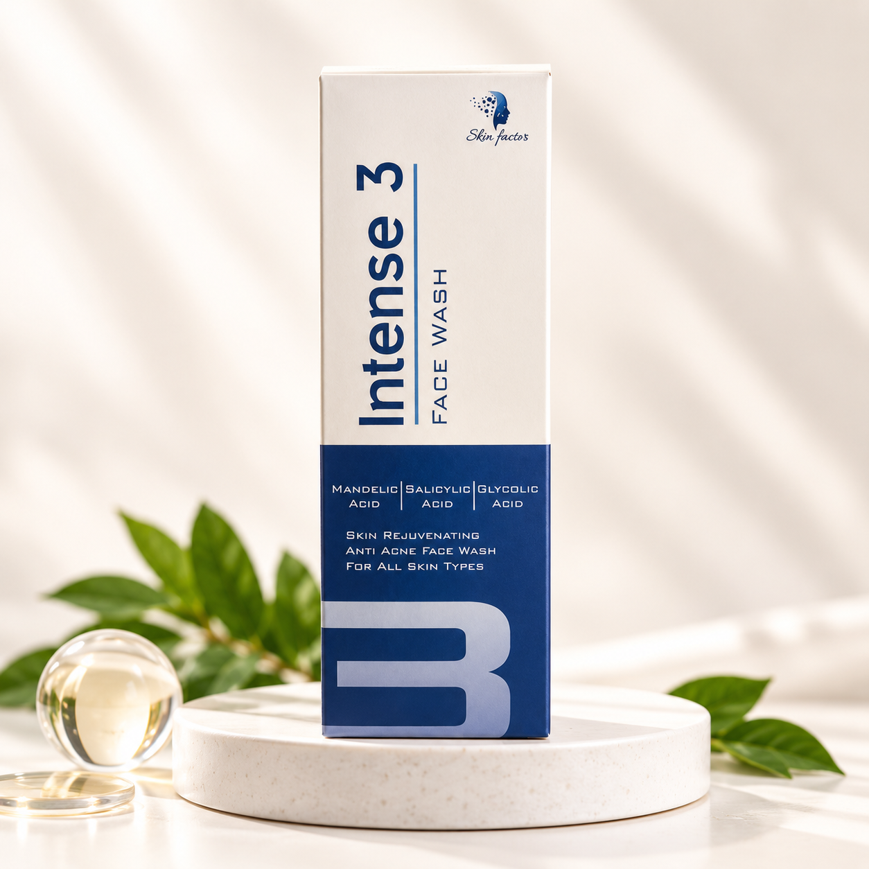 Intense 3 Face Wash